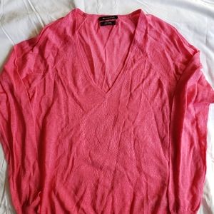 Women's V-neck Sweater, Massimo Dutti, size S